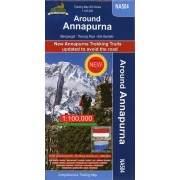 Around Annapurna Nepa maps